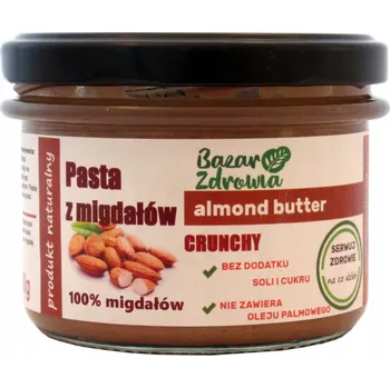 Mandlové máslo Bazar Zdrowia Mandlové máslo CRUNCHY 200g
