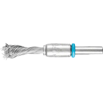 Drátěný kartáč Pferd 43200102 | Štětcový kartáč splétaný se stopkou SINGLETWIST PBGSIT 1010/6 INOX 0,20