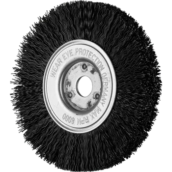 Drátěný kartáč Pferd 43502027 | Rotační kartáč úzký, brusné štětiny RBU 10012/12,0 NYLON 0,40