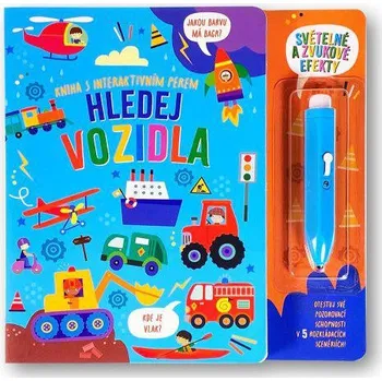 interaktivní kniha Svojtka Kniha s interaktivním perem Hledej vozidla