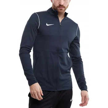 Pánská mikina Pánská Mikina na Zip Nike Dri-FIT Park 20 Sportovní bez kapuce Černá XL