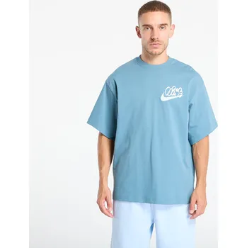 Pánské tričko Tričko Nike Solo Swoosh Men's T-Shirt Smokey Blue M