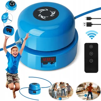 ŠVIHADLO INTELIGENTNÍ PRO DĚTI I DOSPĚLÉ S 10 ÚROVNĚMI TEMPA MODRÁ