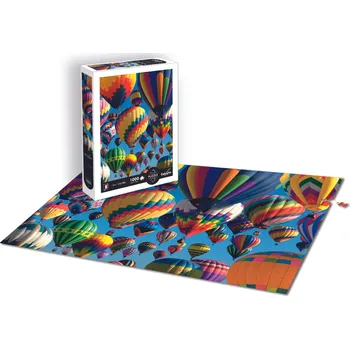 kreativní sada Puzzle 1000 dílků Paysage - Montgolfieres