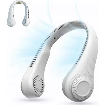 Domácí ventilátor Mini ventilátor Kinscoter Přenosný chladicí klimatizátor, bílý