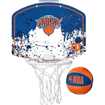 Fotbal obruč Wilson NBA TEAM MINI HOOP NEW YORK KNICKS wtb1302ny Velikost YK