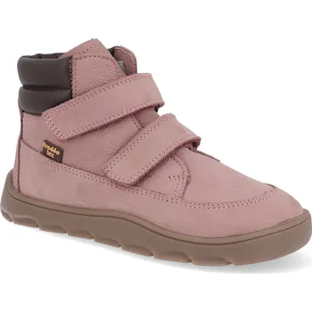 Dětská sportovní obuv Barefoot dětské kotníkové boty Froddo - Zeru Tex Dark pink růžové Velikost: 35