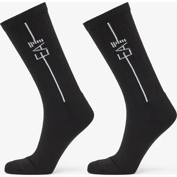 Pánské ponožky Ponožky EA7 Emporio Armani Unisex Train Socks 2-Pack Black/ Black S/M