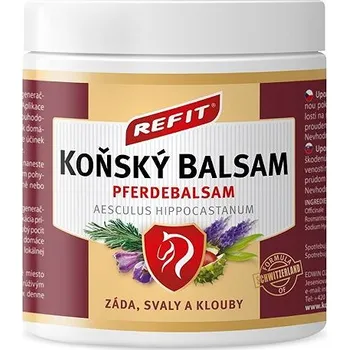 Masážní přípravek REFIT Koňský balzám 230 ml