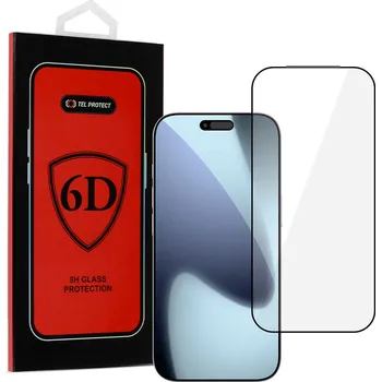 Tvrzené sklo Tel Protect Full Glue 6D pro iPhone 17 Pro BLACK