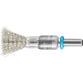 Drátěný kartáč Pferd 43204010 | Štětcový kartáč se stopkou PBU 1010/6 INOX 0,15