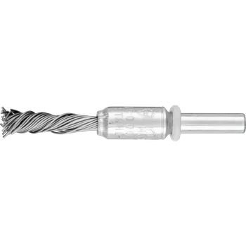 Drátěný kartáč Pferd 43218003 | Štětcový kartáč splétaný se stopkou SINGLETWIST PBGS 1010/6 ST 0,50