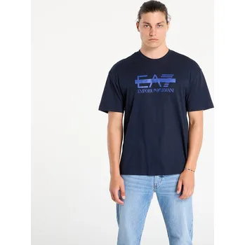 Pánské tričko Tričko EA7 Emporio Armani Train Logo Series M Tee Ss Log Armani Blue XL