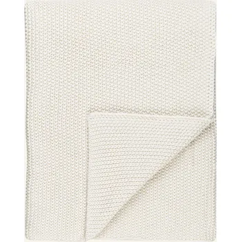 Dámský svetr Marc O'polo Pléd Nordic Knit, vlněná bílá