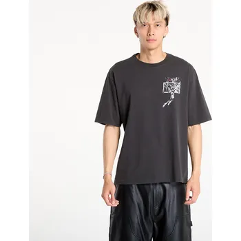 Pánská móda Tričko Jordan Brooklyn Men's Oversized Graphic T-Shirt Off Noir/ Sail S