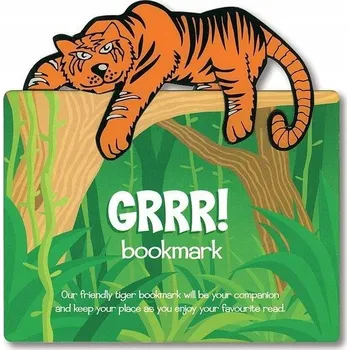 Obraz Záložka do knihy se zvířátkem - Grrr! - Tygr