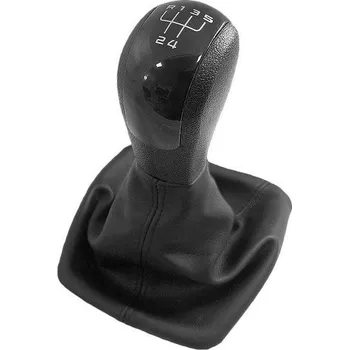 Hlavice řadicí páky PROTEC Řadící páka s manžetou, Škoda Octavia 2 2004 - 2012 5st černá