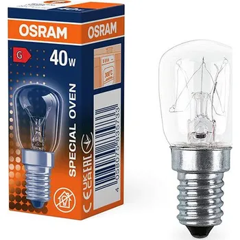 Žárovka OSRAM 20X1, E14, 40W, 300 °C, čirá