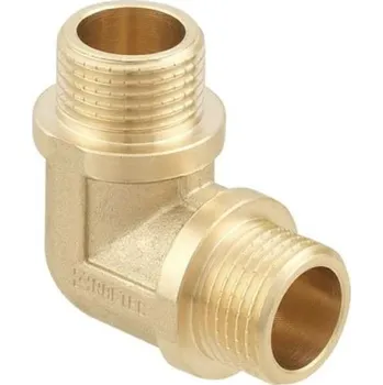 Fitinka Koleno mosazné silnostěnné 1/2" MM