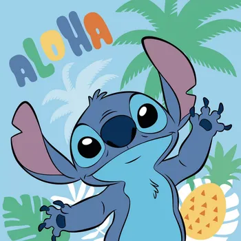 Lilo and Stitch ručník 30x30 cm Aloha