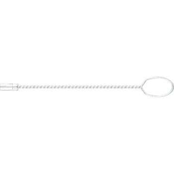 Brusný kotouč Pferd 43690213 | Drátěný držák s okem IBUS M6-300 mm