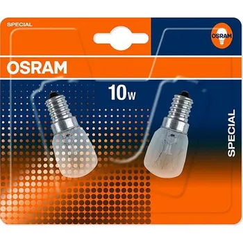 OSRAM SPC.T25/57, E14, 10W, 300 °C, čirá - balení 2 ks