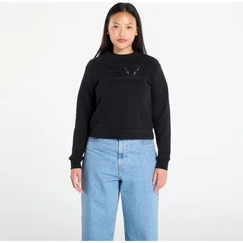 Dámská mikina Mikina EA7 Emporio Armani Train Logo Series W T-Top Cn C Black XS
