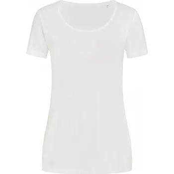 Dámské tričko Stedman Dámské jemné bavlněné slim-fit tričko Stedman Barva: Bílá, Velikost: M S9110