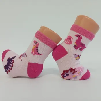 Dětské termo ponožky Dětské bavlněné ponožky DODO - světle růžová, Trepon Velikost: 19/22 (13-15)
