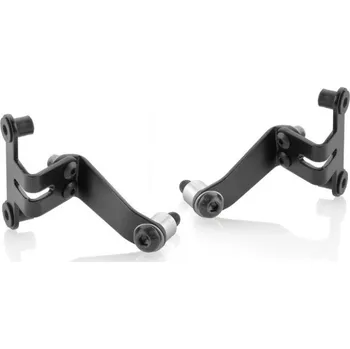 Rizoma Držák větrného štítku RIZOMA - DUCATI Scrambler 400/800, černá Černá