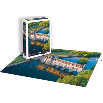 Puzzle Puzzle 1000 dílků - Krajina - Hrad Chenonceau - Touraine