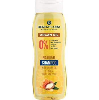 Šampon DERMAFLORA vlasový šampon s ARGANOVÝM OLEJEM a MEDEM