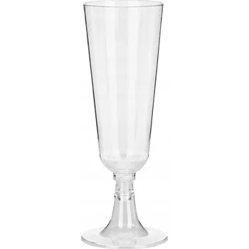 Sklenice SKLENIČKY NA ŠAMPAŇSKÉ 150 Ml - PLASTOVÉ - 8 kusů PARTY DECO