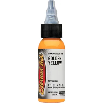 Tetovací barva 10-GOLDEN YELLOW Eternal 30ml