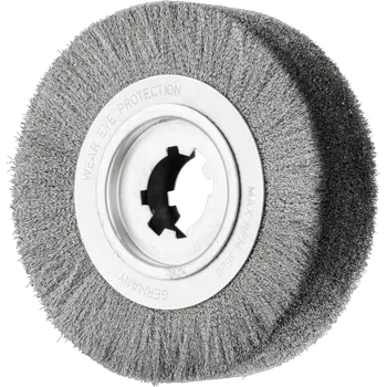 Brusný kotouč Pferd 43506702 | Rotační kartáč na odjehlení, zvlněný drát RBU 25060/50,8 INOX 0,20