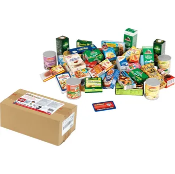 Dětský domeček MM - Sada příslušenství pro online nákupní centrum s produkty z Německa