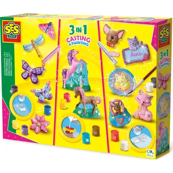kreativní sada Tvoření a malování - 3 v 1