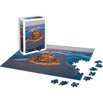 Puzzle Puzzle 1000 dílků - Krajina - Mont Saint-Michel - Normandie