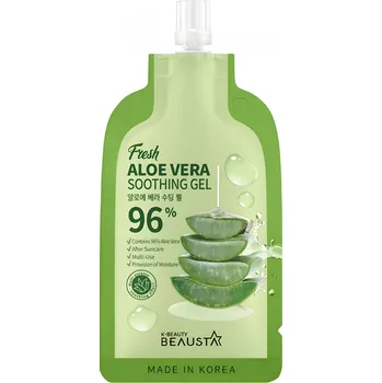 Hydratační gel s Aloe Vera - Beausta Fresh Aloe Vera Soothing gel