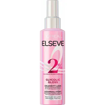 Vlasová regenerace L’Oréal Elseve Glycolic Gloss bezoplachové sérum pro okamžitý lesk 150 ml