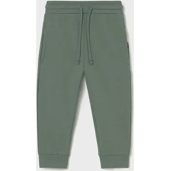 Dětské tepláky Mayoral zelená barva, 704 704.3E.Baby.9BYA 77X, vel. 74