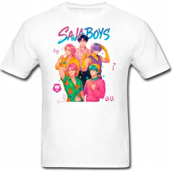 Pánská móda KPOP DEMON HUNTERS Huntrix Saja Boys TRIČKO S POTISKEM Dětské 140 146