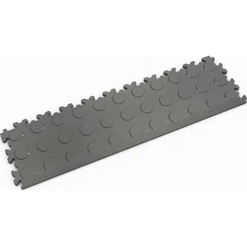 Umělý povrch PVC nájezd Mosolut Machine Industrial, 7mm, Mince - Grafit
