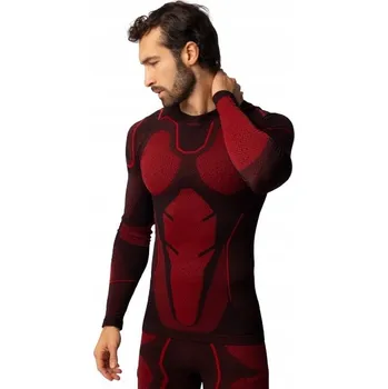 Funkční tričko s dlouhým rukávem Spaio XXL oranžovo-červené