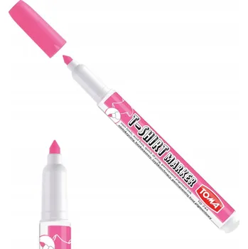 Popisovač na textil Toma světlý 2 ml růžový 1 ks