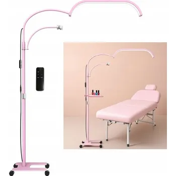 Stojací lampa LED Kosmetická Lampa Beze Stínu Moon Stojací + Kolečka 45W Marinelli GX520R