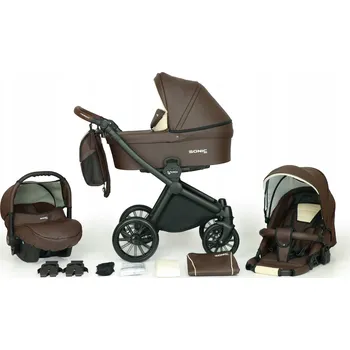 Kočárek DĚTSKÝ KOČÁREK VERDI SONIC SOFT 3V1 + PŘÍSLUŠENSTVÍ