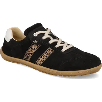 Dámské tenisky Barefoot dámské tenisky Koel - Ila Suede Black leopardo černé Velikost: 38