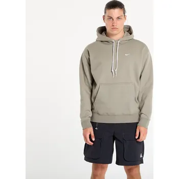 Pánská mikina Mikina Nike M Nk Solo Swoosh Fleece Po Hoodie Light Army XXL
