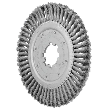 Drátěný kartáč Pferd 43310510 | Rotační kartáč splétaný drát stacionární RBG 25016/50,8 ST 0,35
